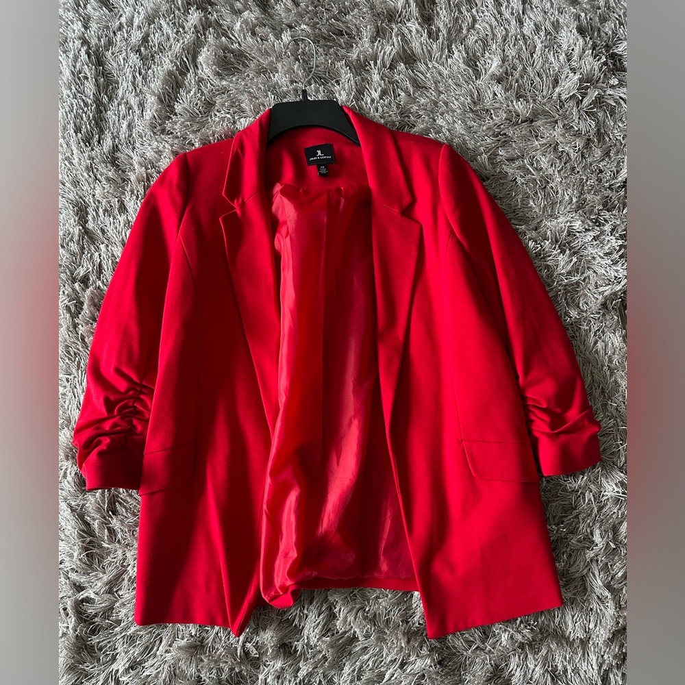 Women's Red Blazer